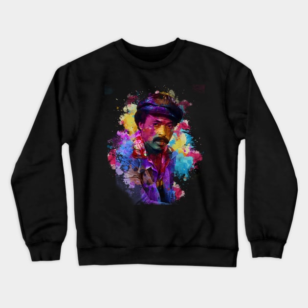 Rollo - Watercolor Illustration Crewneck Sweatshirt by Punyaomyule